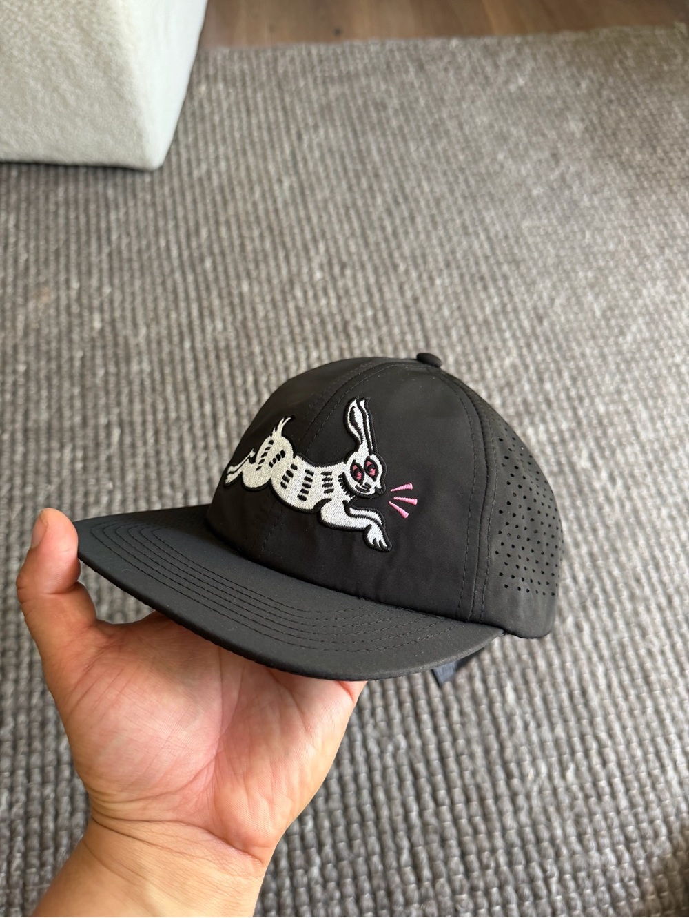 Rnnr Jack Rabbit Crew Hat Running Athletic Cap - Picture 12 of 12